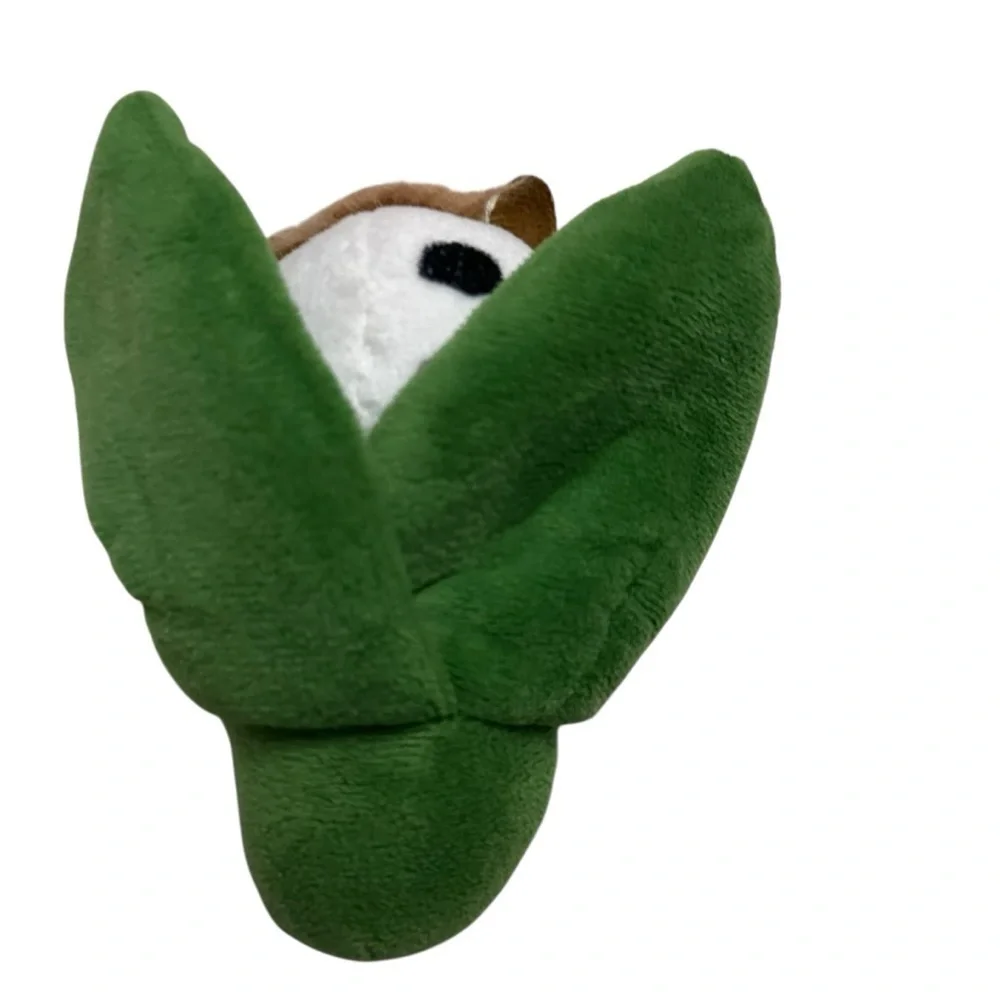 John Deere Green and White Stuffed Animal Cow